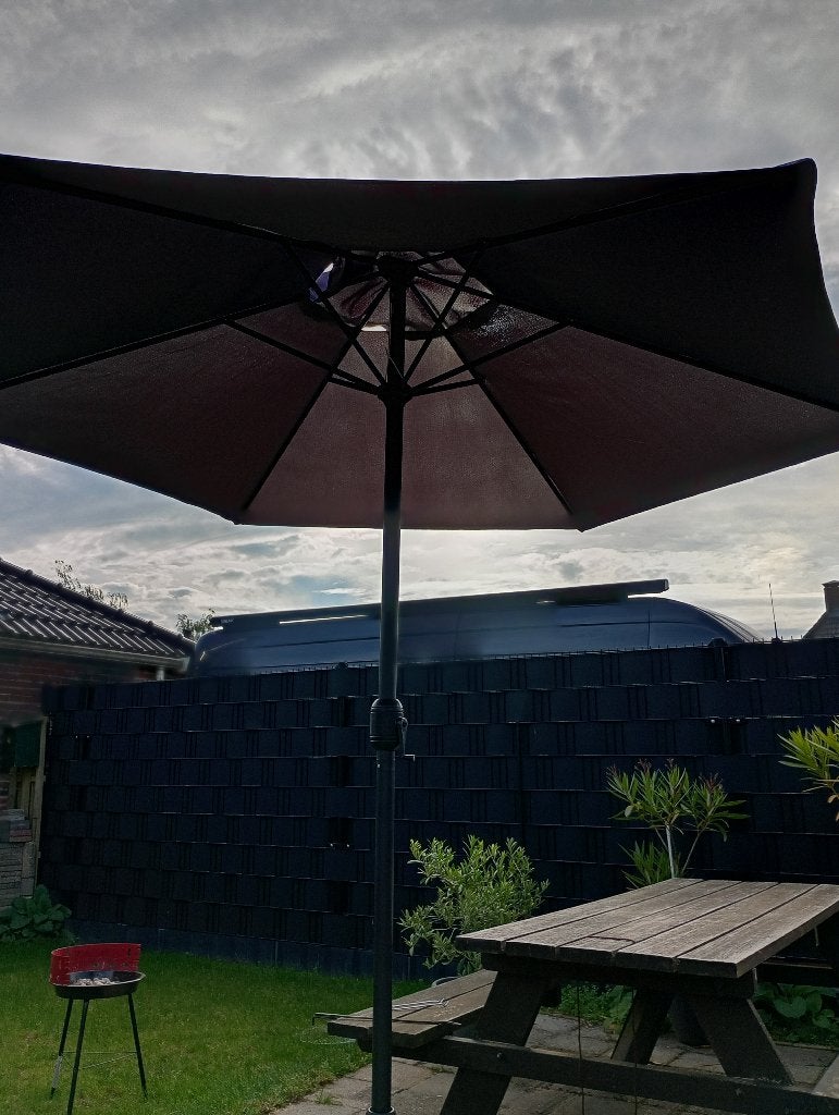 Te koop parasol, Ophalen, Zo goed als nieuw, 2 tot 3 meter, Stokparasol
