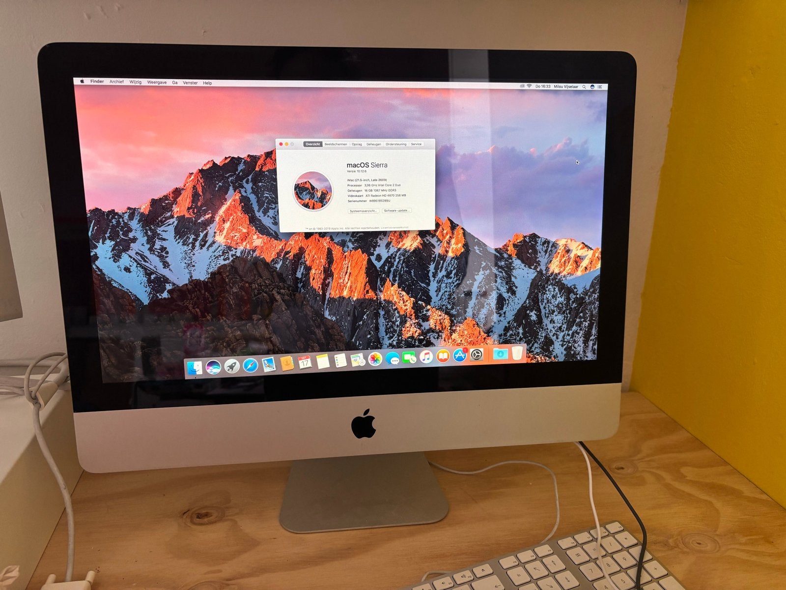iMac (21.5-inch, Late 2009) - Intel Core 2 Duo, Ophalen, Gebruikt, 2 tot 3 Ghz, HDD