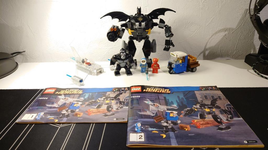 Lego DC Superheroes 76026 Gorilla Grodd Goes Bananas, Gebruikt, Overige thema's, Lego, Ophalen of Verzenden