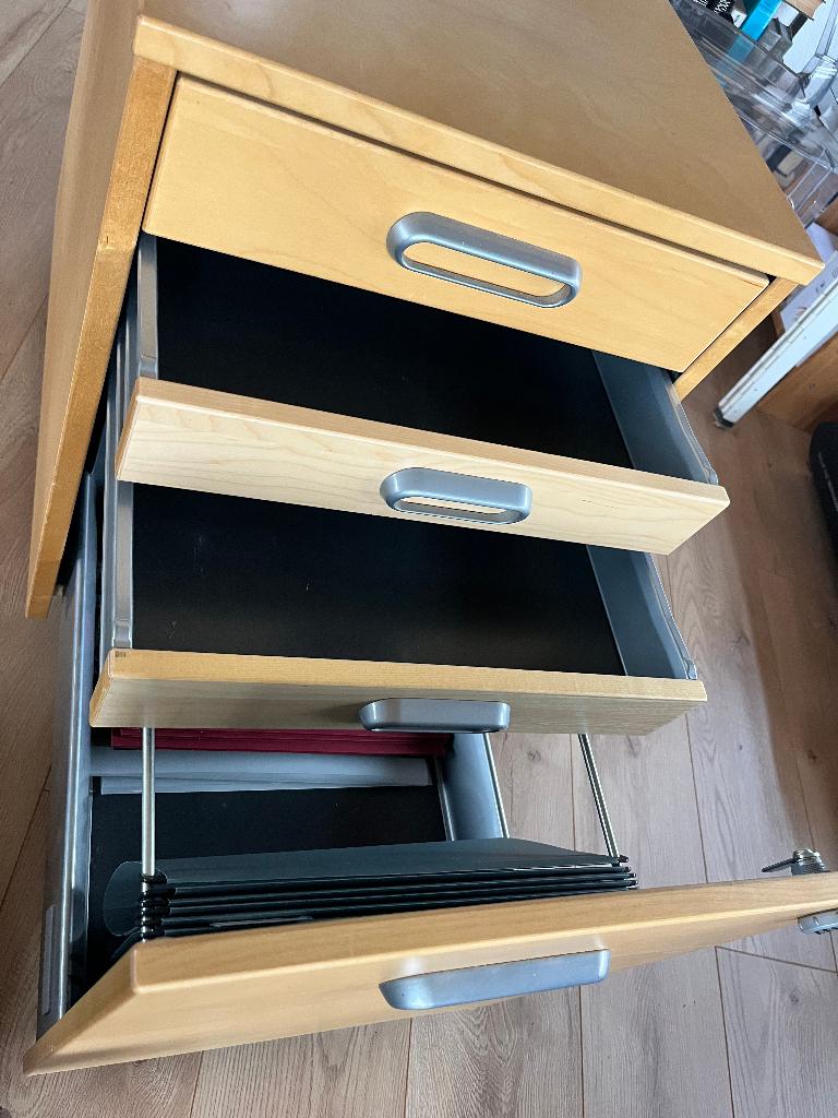 IKEA Galant ladeblok / rolcontainer met hangmappen, Huis en Inrichting, Bureaus, Ophalen, Overige typen, Gebruikt, Scandinavisch