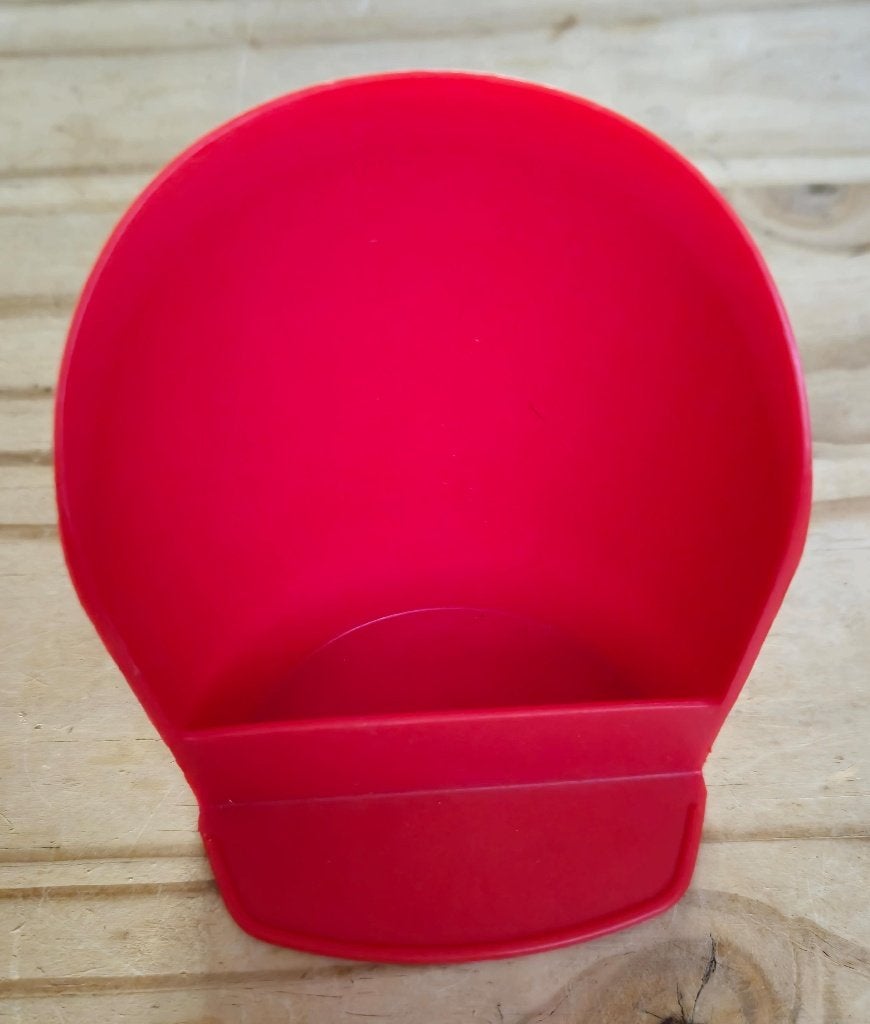 Tupperware Meelschep Suikerschep Rood NIEUW, Ophalen of Verzenden, Nieuw, Rood, Overige typen