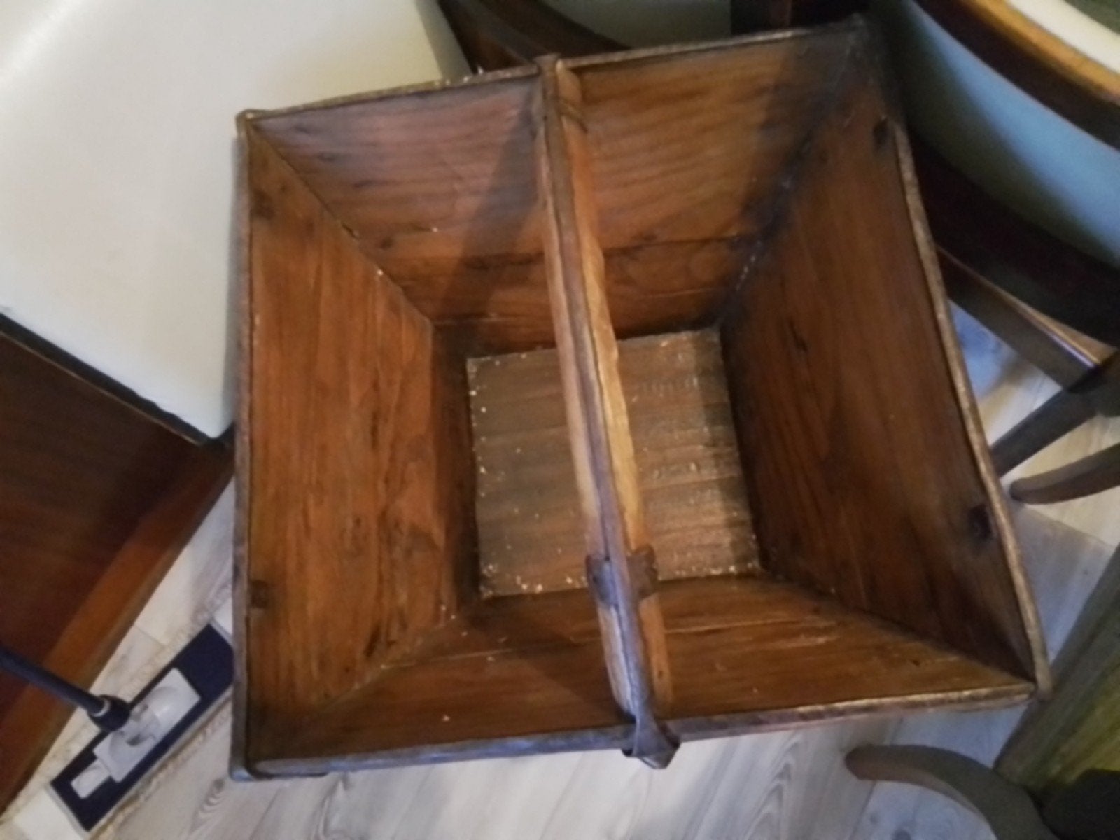 Antiek  eikenhouten chinese rijstbak in perfecte staat., Huis en Inrichting, Ophalen of Verzenden, Zo goed als nieuw