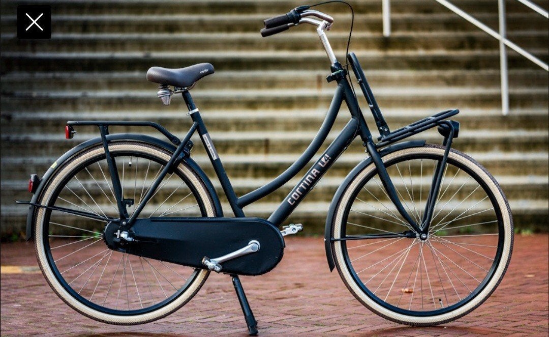 Cortina U4 Damesfiets - Zo goed als nieuw, Overige merken, Terugtraprem, Ophalen of Verzenden, Zo goed als nieuw