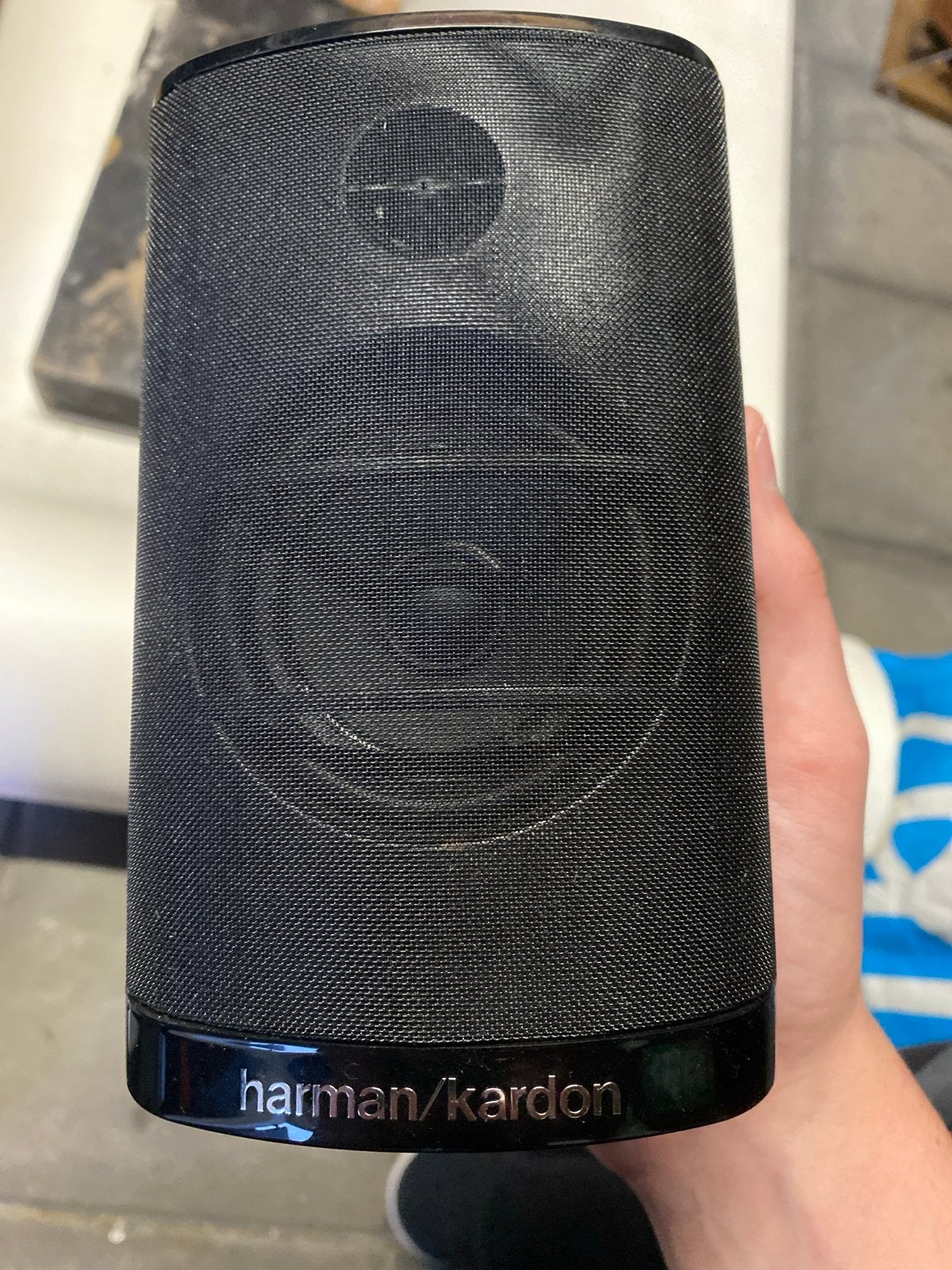 Harman Kardon TS 7 Satelliet Speaker, Gebruikt, Overige typen, Ophalen of Verzenden, Geschikt voor surround/home cinema