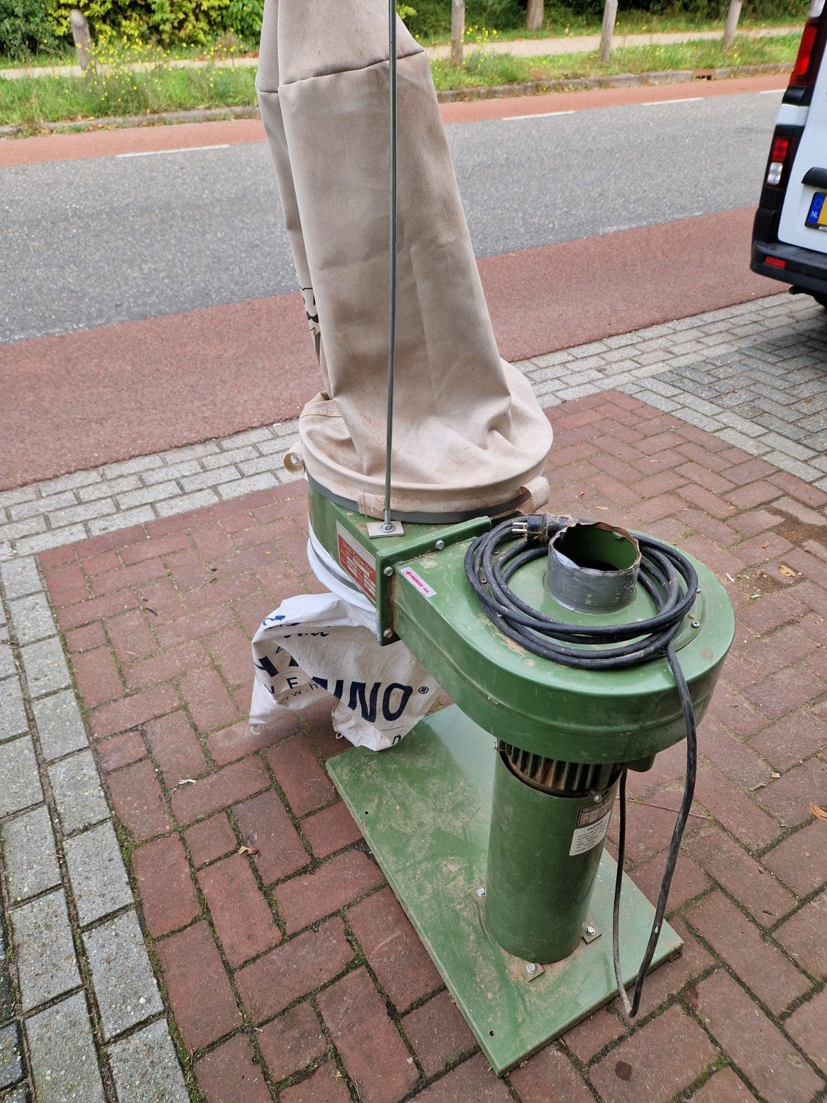 afzuiger, Ophalen, Afzuiger