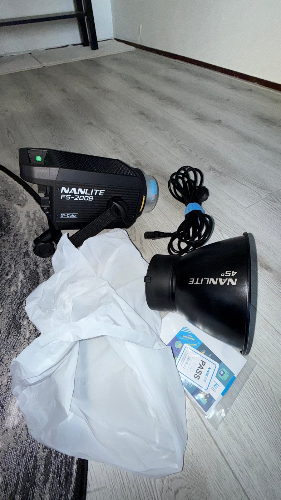 Nanlite FS-200B Bi-Color LED Videolamp – Nieuw en ongebruikt, Ophalen of Verzenden, Nieuw, Lamp of Flitsset