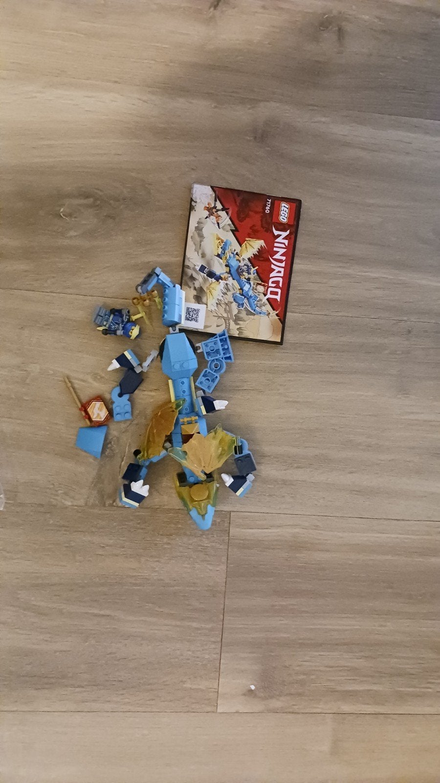 LEGO Ninjago Jay's Bliksemdraak EVO 71760, Ophalen of Verzenden, Gebruikt