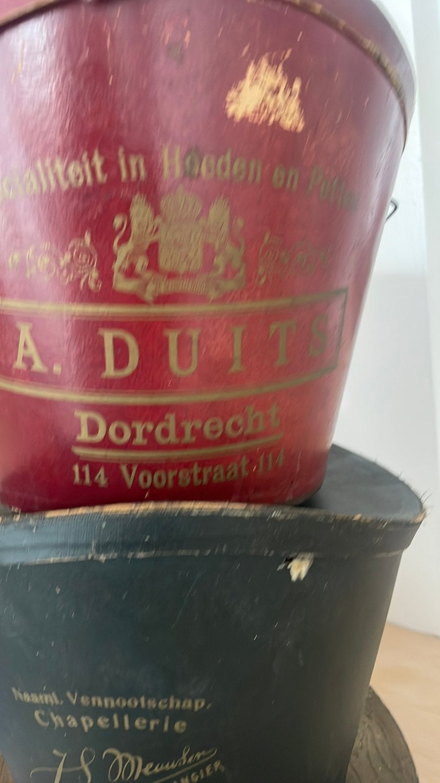 Oude hoedendozen, Ophalen of Verzenden