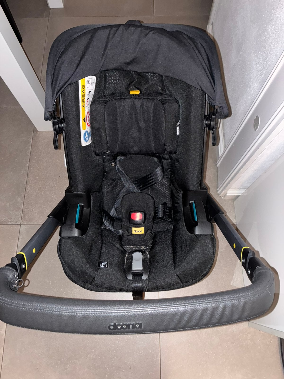 Doona i Autostoeltje – Nitro Black | Zo goed als nieuw, Ophalen of Verzenden, Zo goed als nieuw, Overige merken