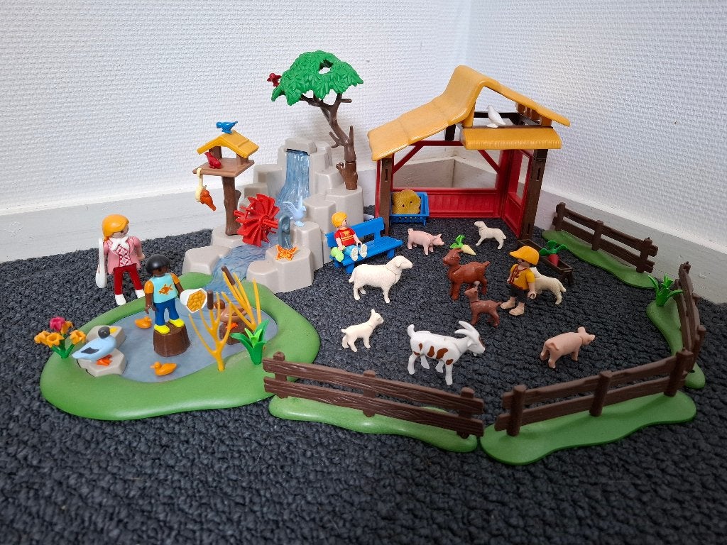 Playmobil Boerderij met Dieren en Figuren, Gebruikt, Complete set, Overige typen, Ophalen of Verzenden