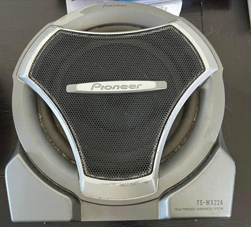 Pioneer TS-WX22A 20cm actieve subwoofer, Ophalen, Gebruikt