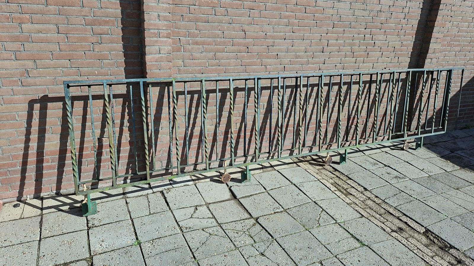 hekwerken 4,5 meter, Ophalen, Gebruikt, IJzer
