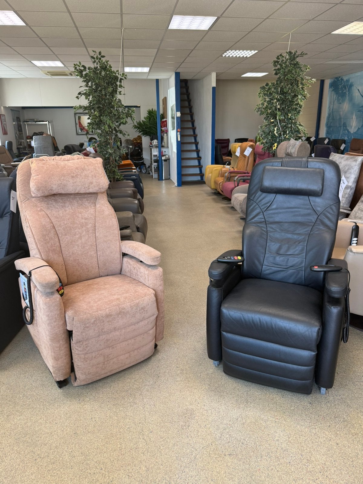 Fitform sta op stoel relax fauteuils staopstoel 3 motoren