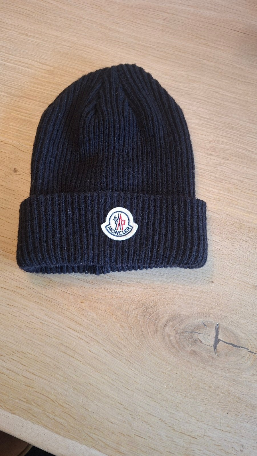 moncler muts, Kleding | Heren, Mutsen, Sjaals en Handschoenen, Ophalen of Verzenden, Zo goed als nieuw, Overige maten, Muts