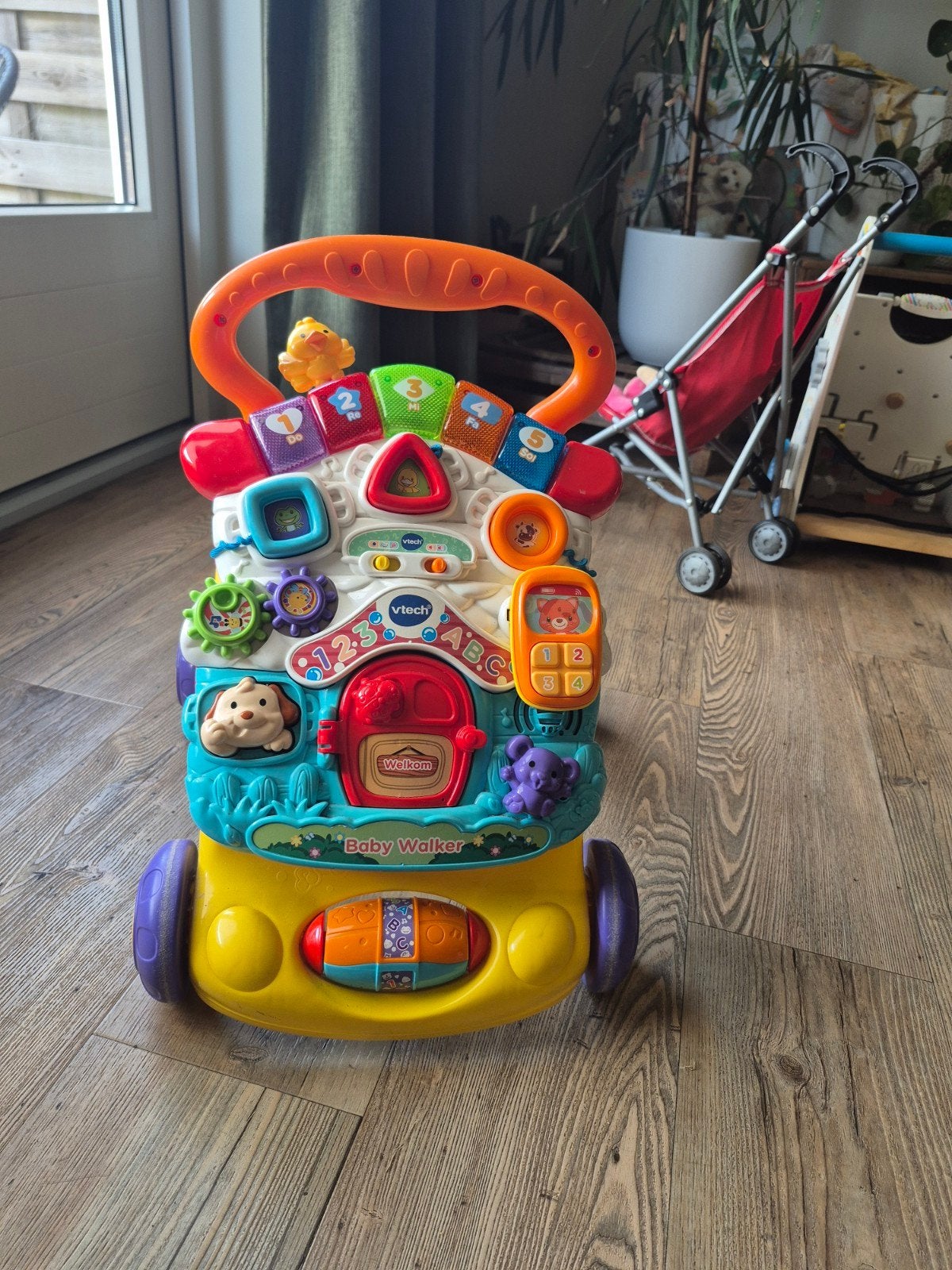 VTech Baby Walker Loopkar - Compleet en in Goede Staat, Kinderen en Baby's, Speelgoed | Babyspeelgoed, Ophalen, Zo goed als nieuw