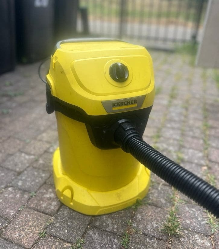 Kärcher WD3 Nat- en Droogstofzuiger, Witgoed en Apparatuur, Stofzuigers, Inclusief accessoires, Gebruikt, Kärcher, Industriële stofzuiger