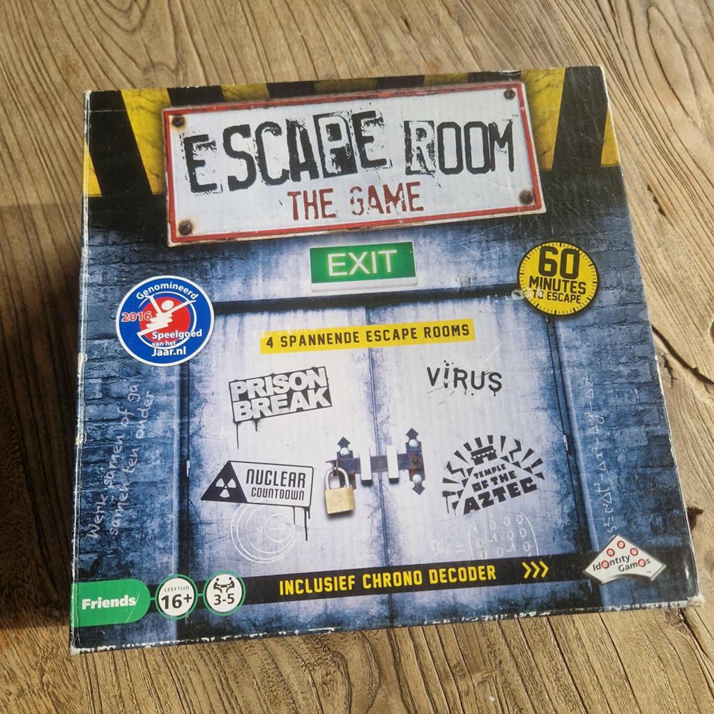 NIEUW! Escape Room The Game EXIT - 4 spannende escape rooms, Hobby en Vrije tijd, Gezelschapsspellen | Bordspellen, Vijf spelers of meer
