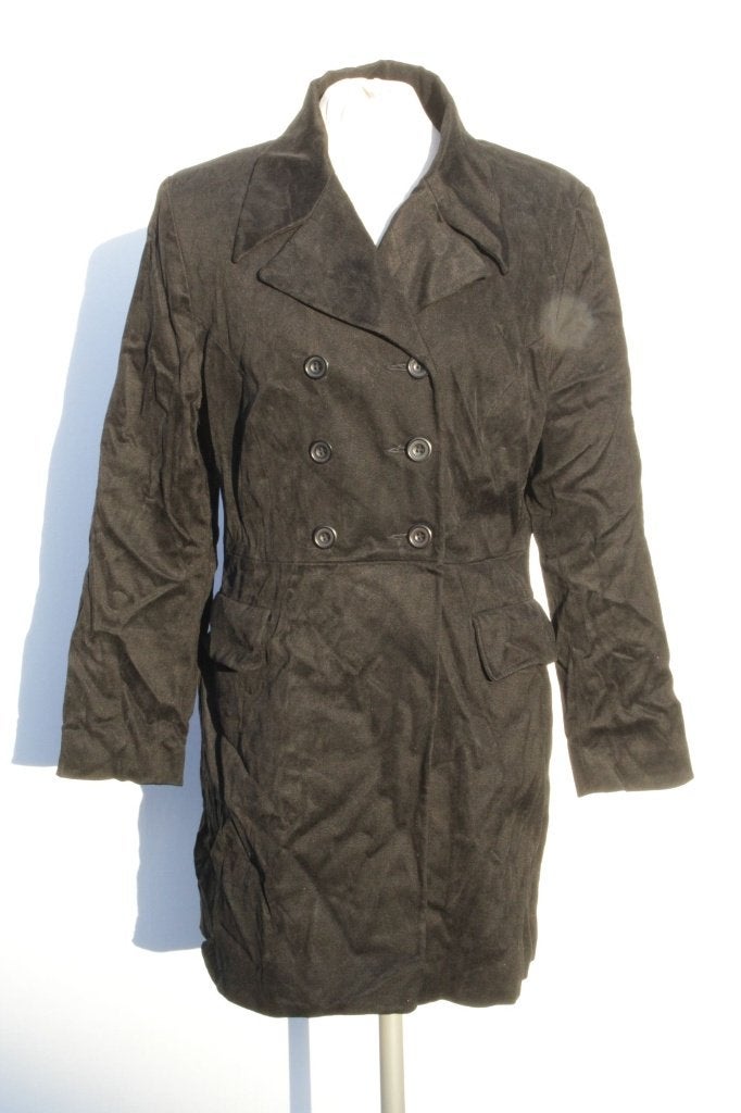 Stoere zwarte jas mt 40 merk Clockhouse, Kleding | Dames, Jassen | Winter, Maat 38/40 (M), ., Zwart, Ophalen of Verzenden