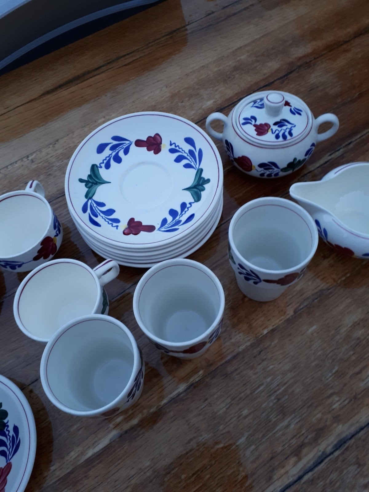 Boerenbont servies /serviesdelen/ divers, Ophalen of Verzenden, Aardewerk