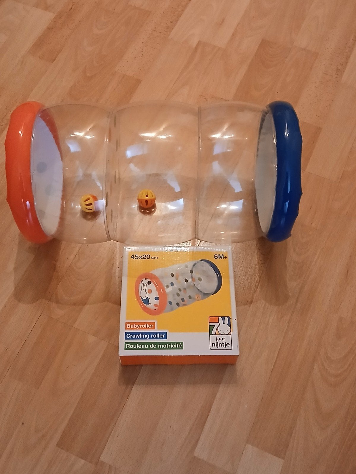 Nijntje Babyroller - Opblaasbare Kruiprol, Kinderen en Baby's, Speelgoed | Babyspeelgoed, Ophalen, Zo goed als nieuw, Overige typen