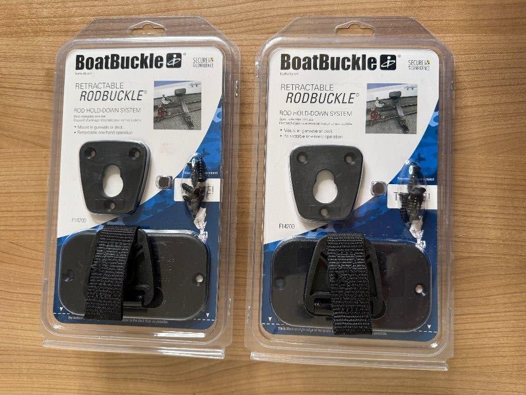 BoatBuckle set – 2 RodBuckle en Deluxe Boat Pads, EU, EU, Nieuw, Ophalen of Verzenden