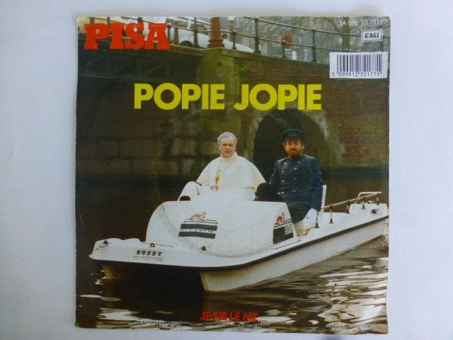 Pisa.  Popie Jopie. / Je ne le me., Ophalen of Verzenden, Gebruikt, 7 inch, Nederlandstalig