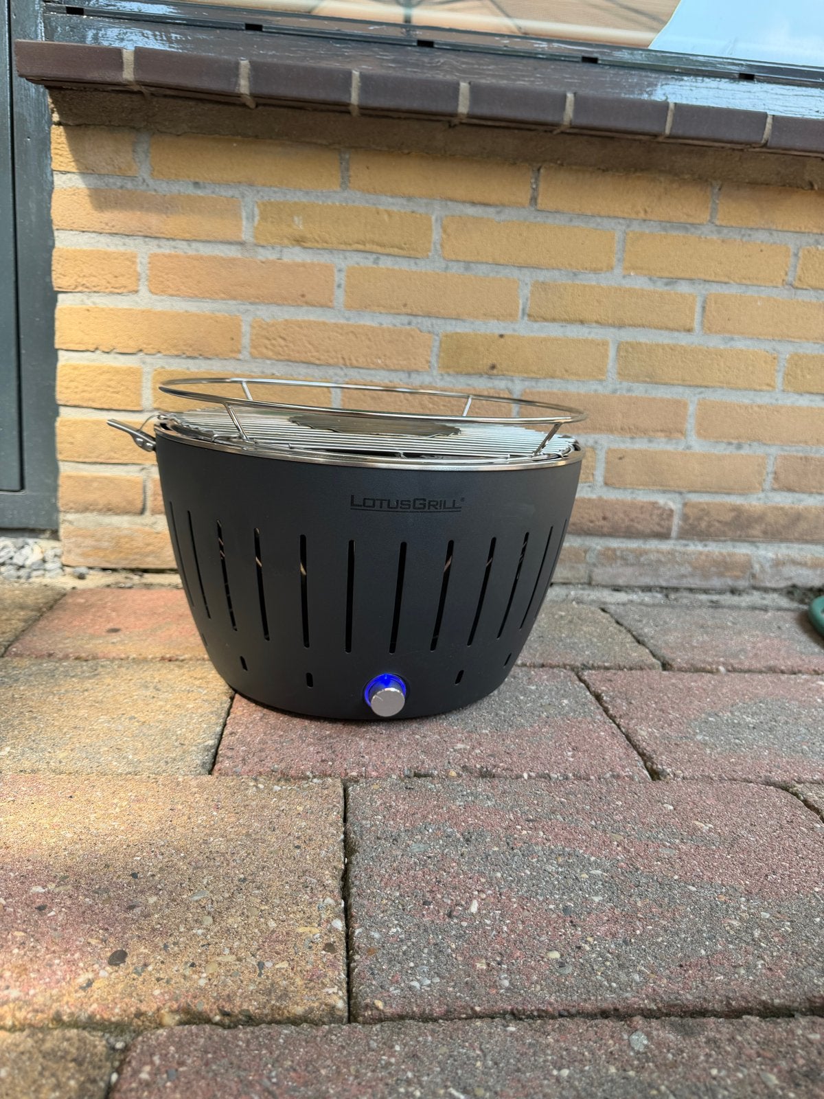 LotusGrill Classic G340 rookvrije houtskoolbarbecue, Tuin en Terras, Ophalen of Verzenden, Zo goed als nieuw