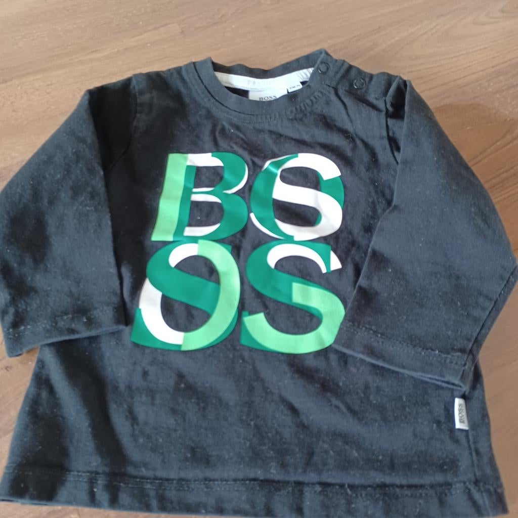 Longsleeve Hugo Boss 12 mnd, Ophalen, Zo goed als nieuw