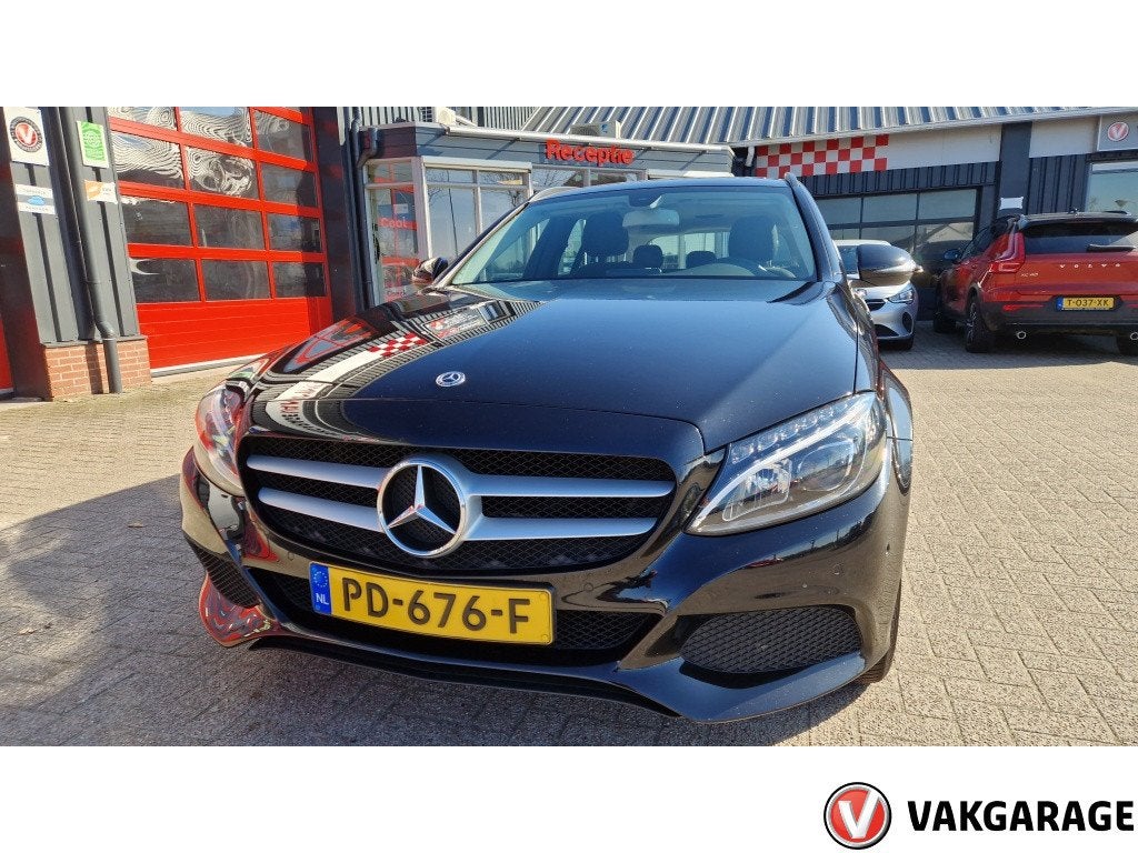 Mercedes-Benz C-Klasse Estate Chigue 160 Premium (bj 2017), Auto's, Keurmerk '100% Onderhouden', Achterwielaandrijving, 4 cilinders
