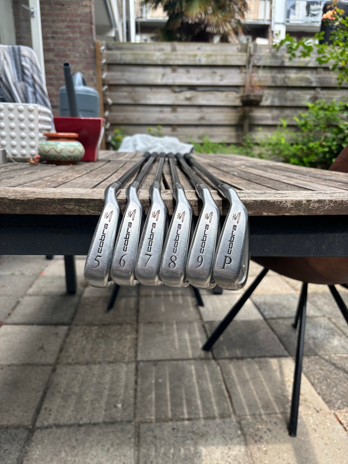 Cobra CXi Cavity-back ijzerset (5-PW), Ophalen of Verzenden, Gebruikt, Set, Overige merken