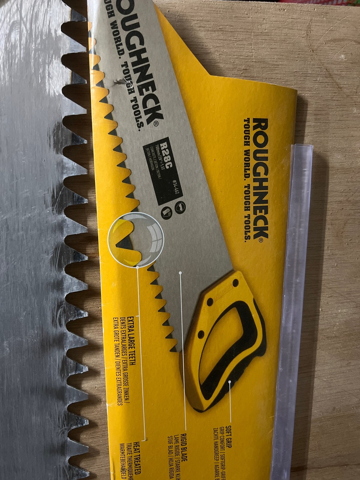 Gipsblokken zaag - Ideaal voor bouw en renovatie, Doe-het-zelf en Verbouw, Ophalen, Gebruikt, Zaag, Overige merken