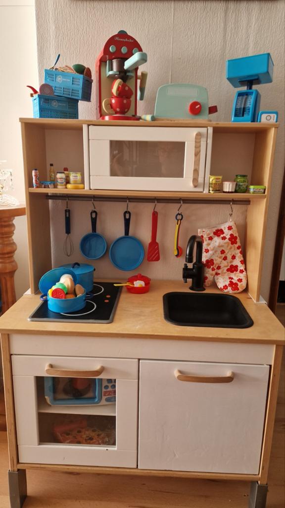DUKTIG IKEA Houten speelkeuken met accessoires, Ophalen, Zo goed als nieuw, Overige maten