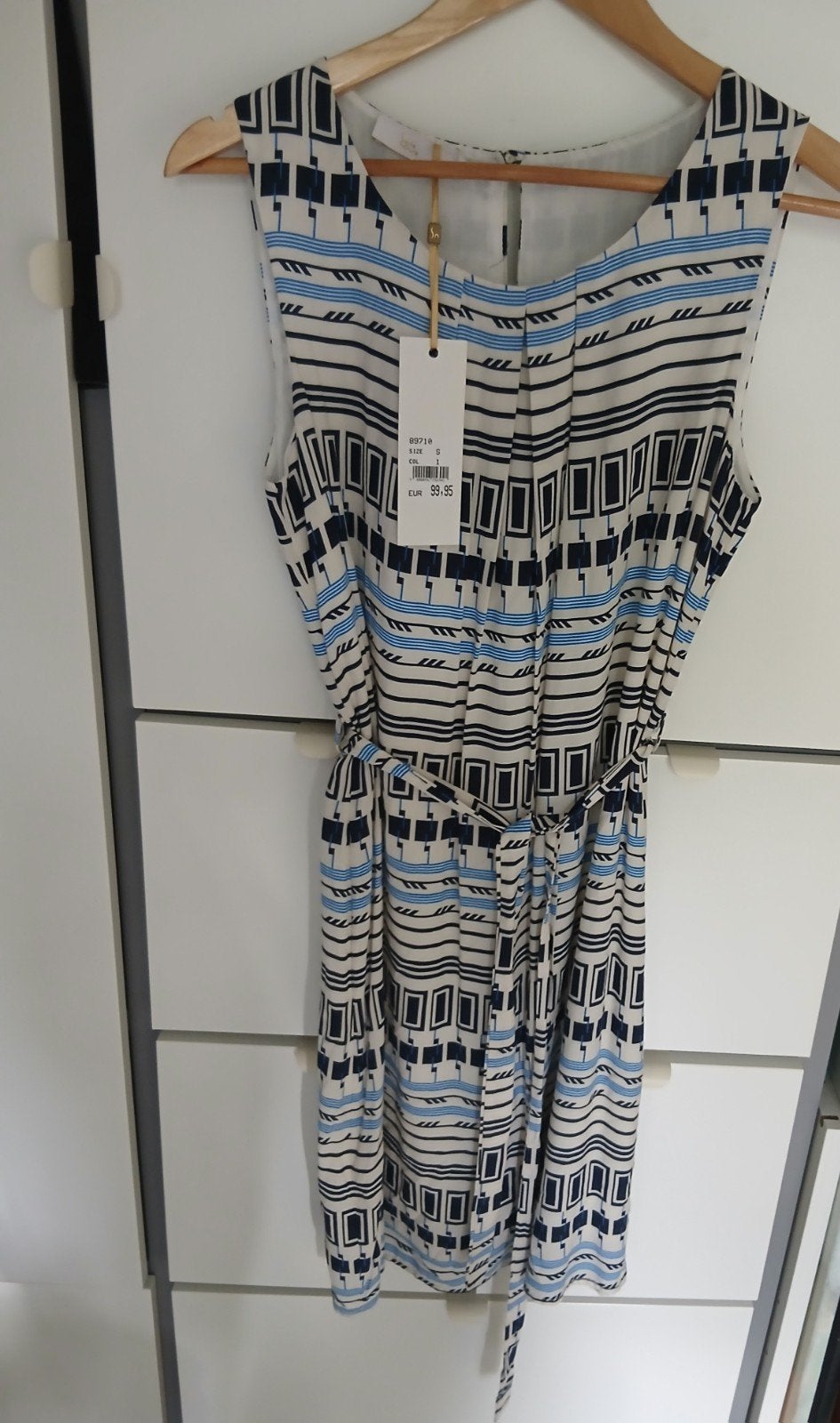 Nieuwe Signe Nature jurk maat S . met kaartjes, Signe Nature, Meerkleurig, Nieuw, Ophalen of Verzenden