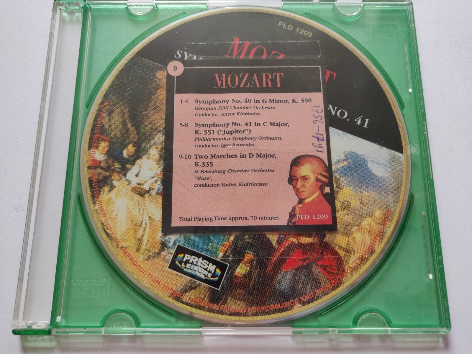 Z45 Mozart, Ophalen of Verzenden, Classicisme, Zo goed als nieuw
