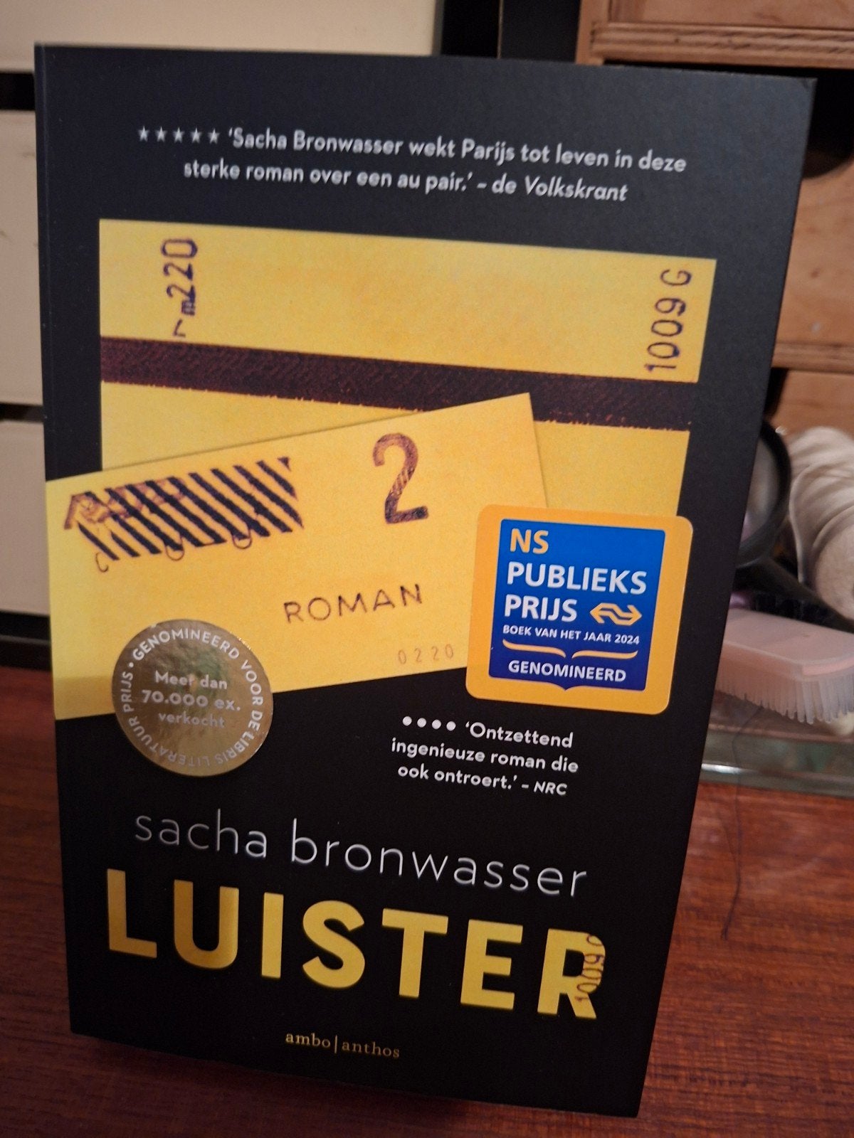 Sacha Bronwasser - Luister, Verzenden, Zo goed als nieuw, Sacha Bronwasser