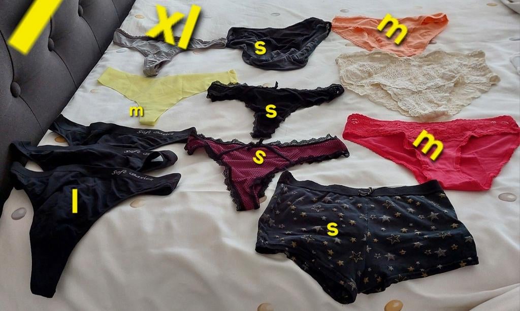 Lingerie/    topjes badmode, Verzenden, String