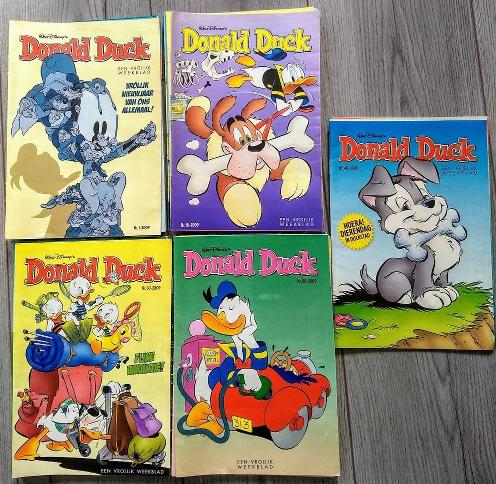 Donald Duck 2009 nr.1-42, Gelezen, Ophalen of Verzenden, Donald Duck, Meerdere stripboeken