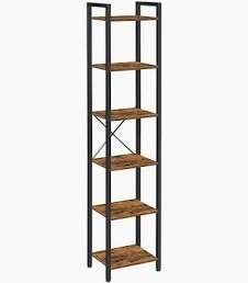 Songmics VASAGLE boekenkast, Met plank(en), Minder dan 50 cm, Nieuw, Ophalen of Verzenden