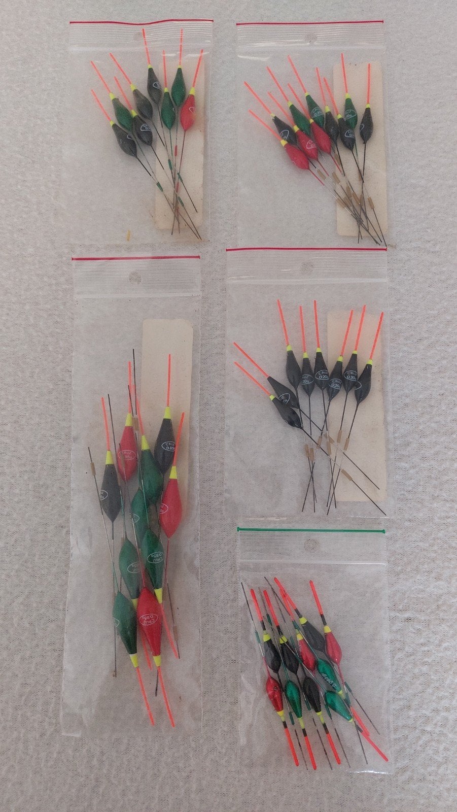 46 x Nieuwe witvis dobbers
Verschillende soorten gewichten., Ophalen of Verzenden, Nieuw, Dobber of Lood