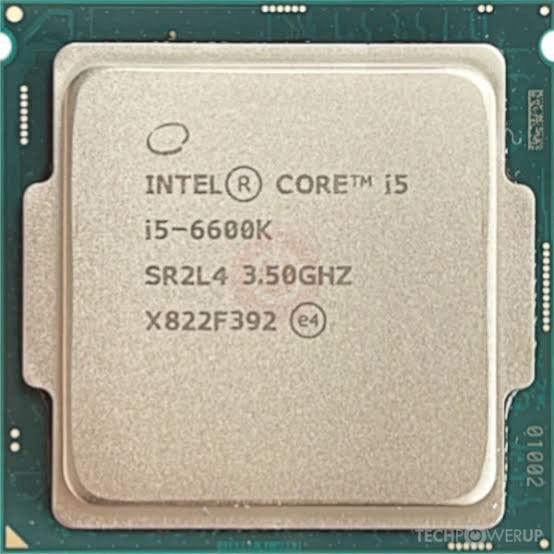 I5 6600k, Computers en Software, Ophalen, Zo goed als nieuw, 3 tot 4 Ghz