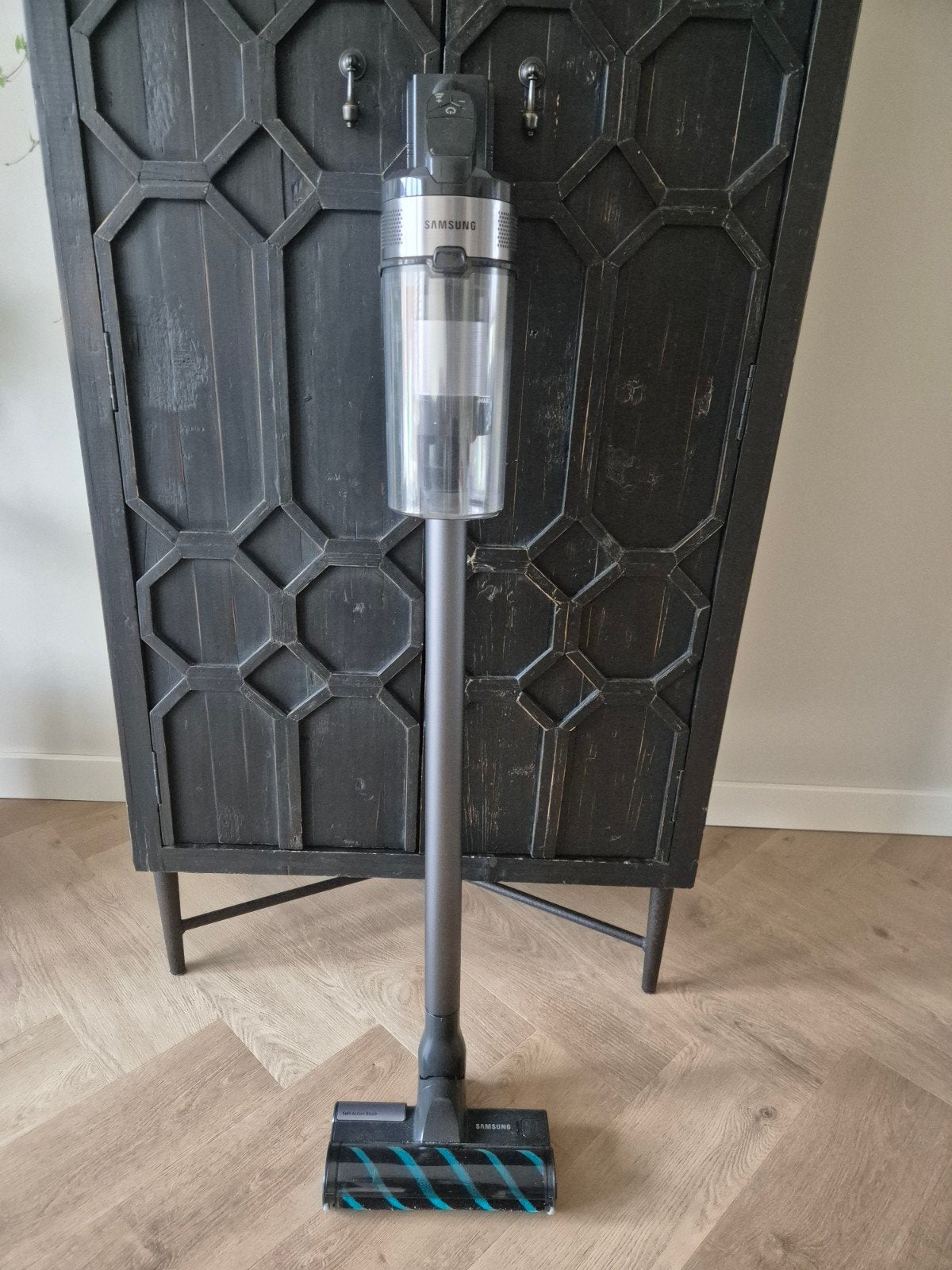 Steelstofzuiger Samsung Jet 75E, Witgoed en Apparatuur, Stofzuigers, Ophalen, Geschikt voor huisdieren, Zo goed als nieuw, Steelstofzuiger