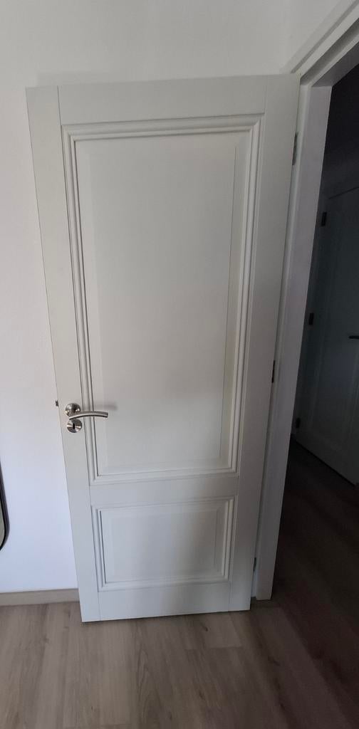 Hardhouten stomp binnendeur. Nieuw in verpakking., Ophalen, Nieuw, Binnendeur, 200 tot 215 cm