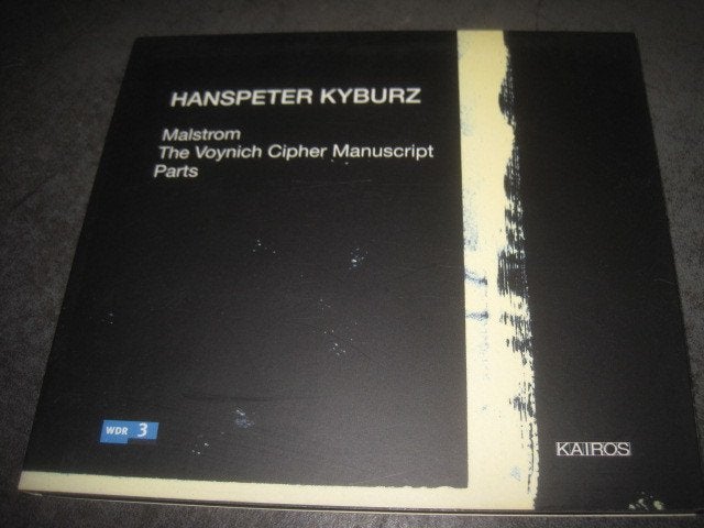 Hanspeter Kyburz Malstrom f grosses Orch vier Gruppen Kairos, Ophalen of Verzenden, Classicisme, Zo goed als nieuw, Kamermuziek