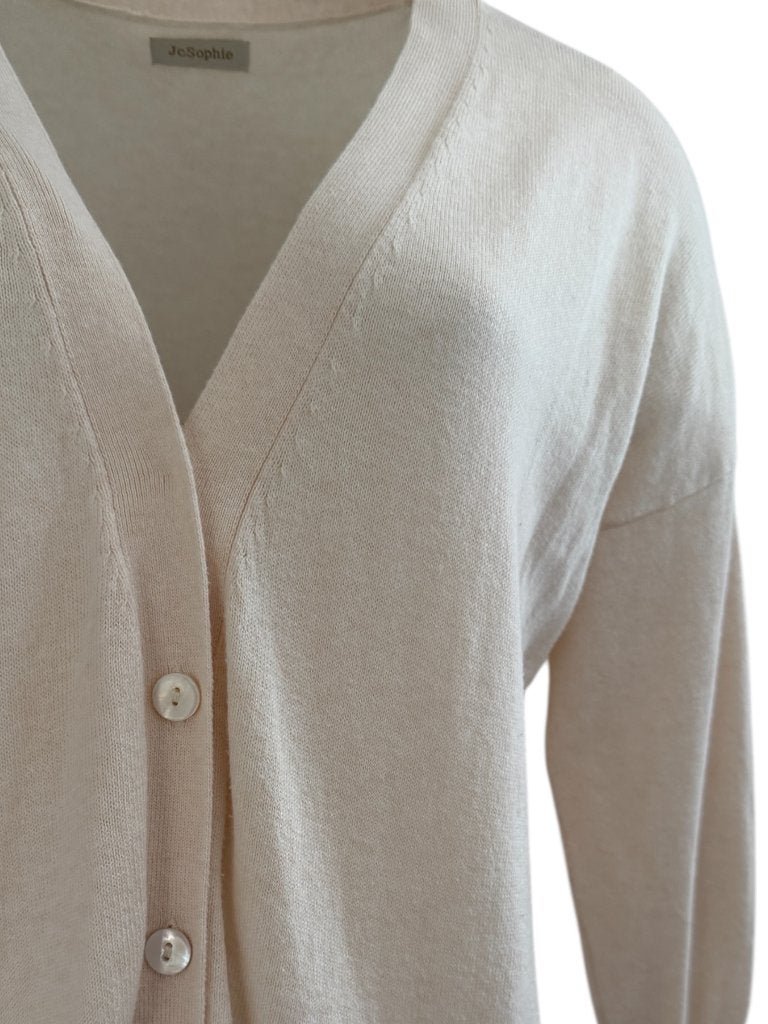 JcSophie vest L, Verzenden, Beige, Zo goed als nieuw