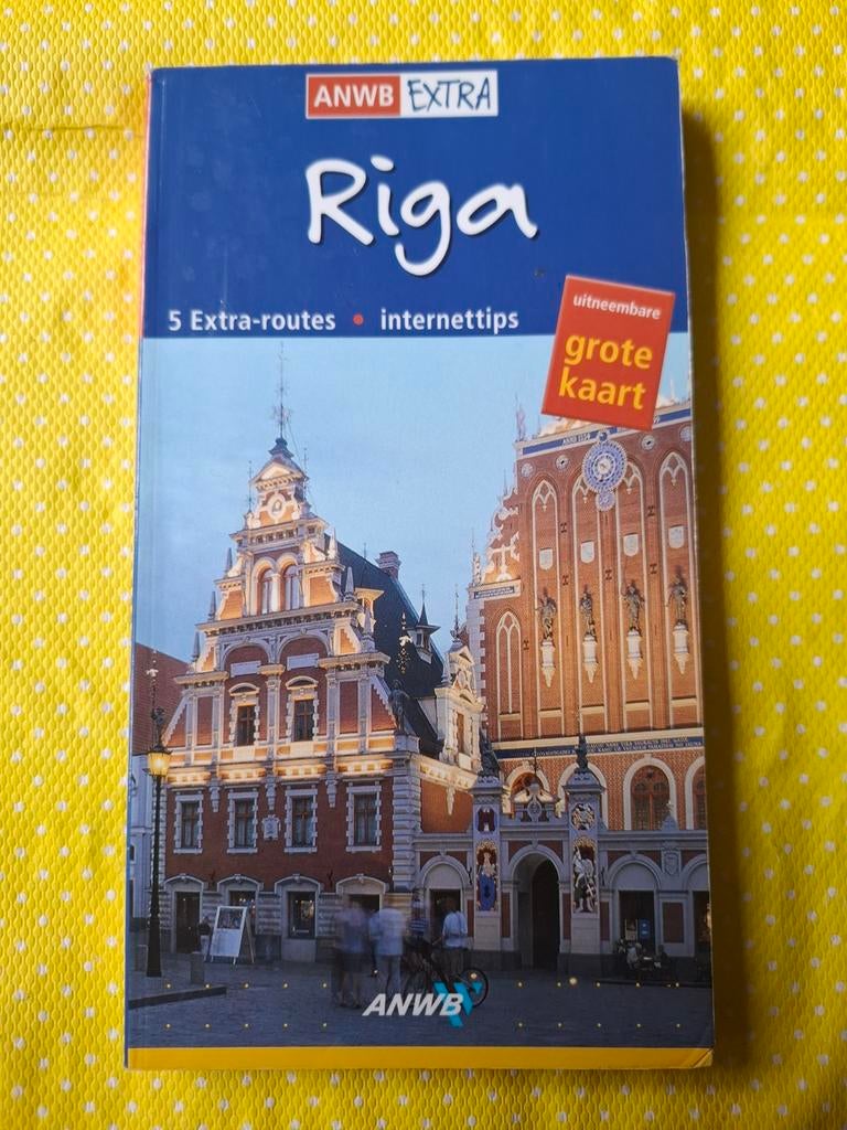 ANWB reisgids  Riga + kaart, Boeken, Reisgidsen, Gelezen, Europa, Jochen Konnecke, Ophalen of Verzenden