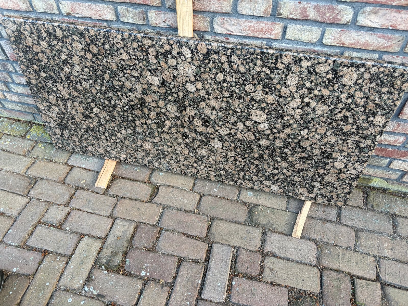 Granieten blad 130x60x3 cm - Zo goed als nieuw, Ophalen, Zo goed als nieuw