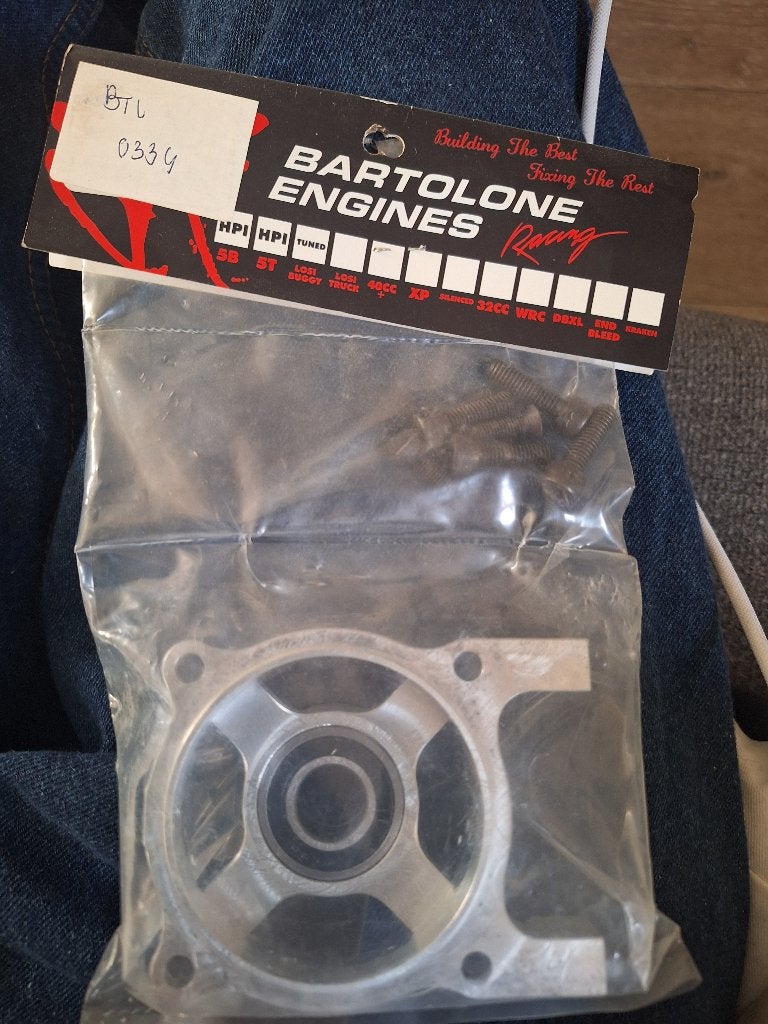Losi 5ive t  koppelingsklok houder en motorflens  bartolone, Hobby en Vrije tijd, Benzine, Auto offroad, Nieuw, Ophalen of Verzenden