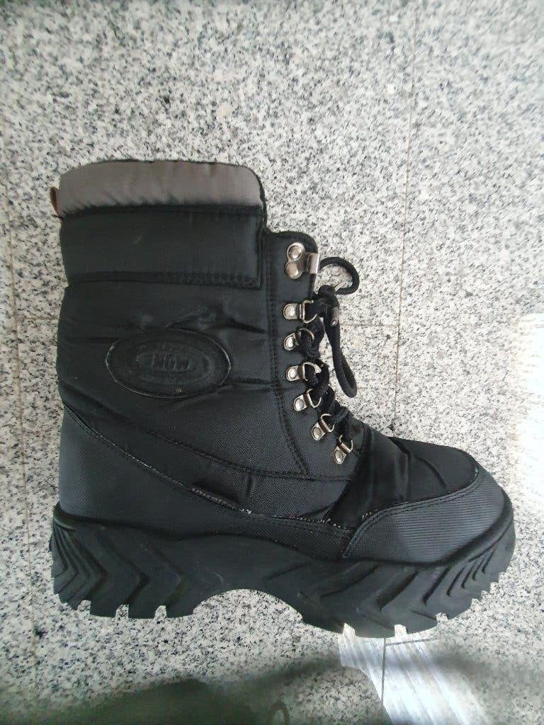 Hoge heren snowboots / outdoor winterschoenen., Kleding | Heren, Zwart, Boots, Texon, Ophalen of Verzenden