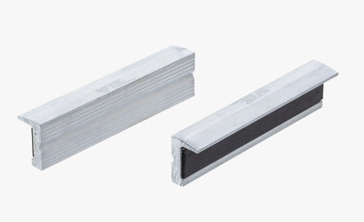 Bankschroef beschermbek | aluminium | breedte 125 mm | 2-dlg, Ophalen of Verzenden, Nieuw