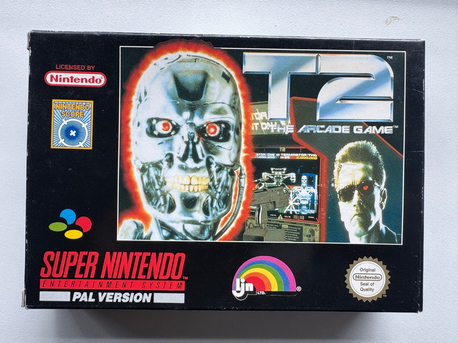 T2 The Arcade Game Super Nintendo SNES PAL Version, Gebruikt, Shooter, 1 speler, Ophalen of Verzenden